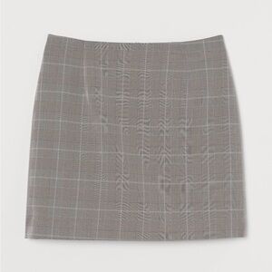 H&M Plaid Mini Skirt | SZ M